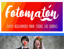 Tablet Screenshot of fotomatonvalladolid.com